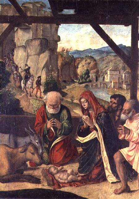 Nativity à Baldassare di Matteo Carrari