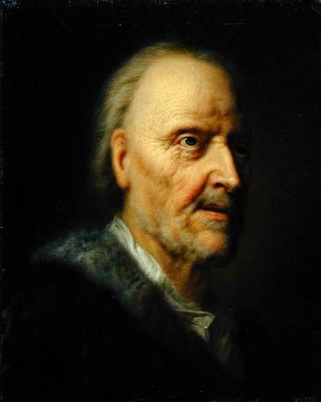 Portrait of an Old Man à Balthasar Denner