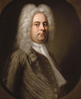 Portrait of the composer George Frideric Handel (1685-1759)