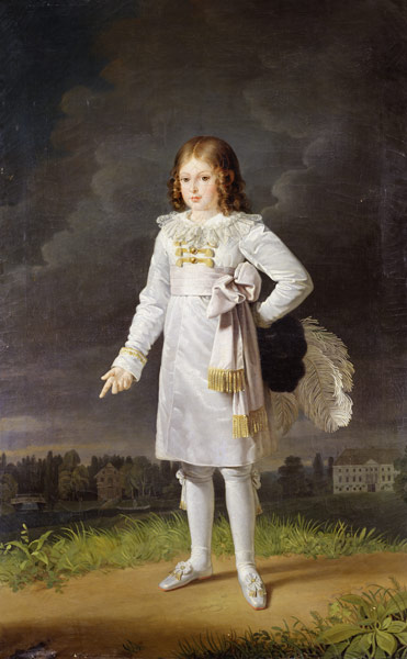 Frederic-Napoleon (1815-33) Prince Bacciochi à Barbara Krafft