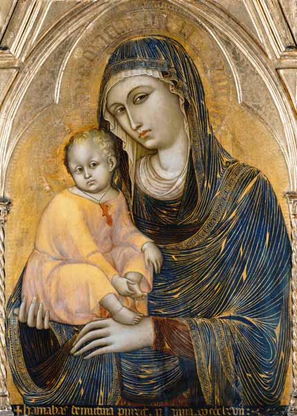 Madonne avec l'enfant à Barnaba da Modena