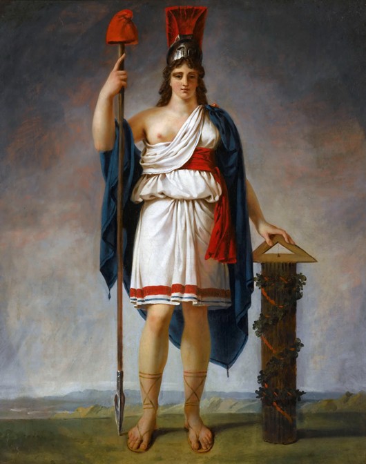 Allegorical Figure of the French Republic à Baron Antoine Jean Gros