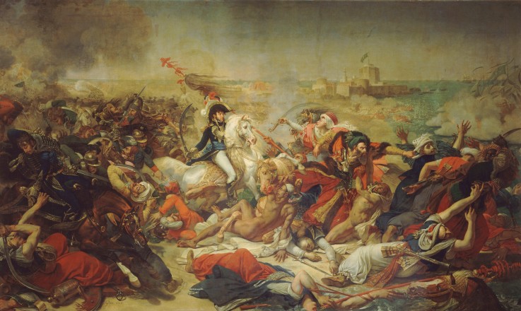 Battle of Aboukir, 25 July 1799 à Baron Antoine Jean Gros