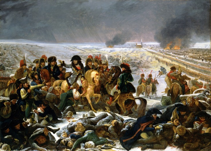 Napoleon on the Battlefield of Eylau à Baron Antoine Jean Gros