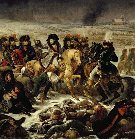 Napoleon on the Battle Field of Eylau, 9th February 1807, 1808 (detail of 18910) à Baron Antoine Jean Gros