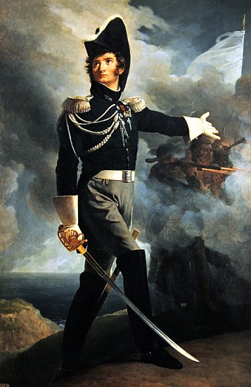 Portrait of Louis du Vergier à Baron Pierre-Narcisse Guerin