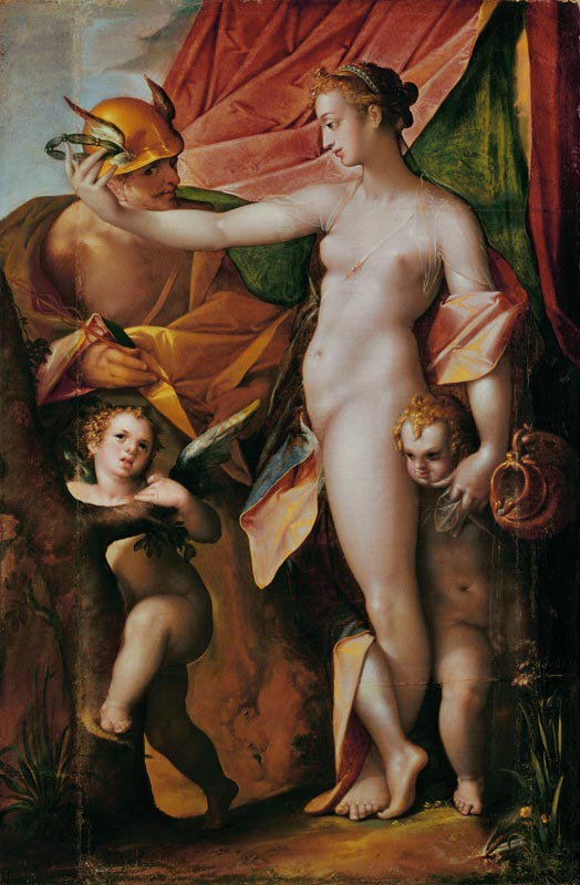 Venus et Mercure à Bartholomäus Spranger