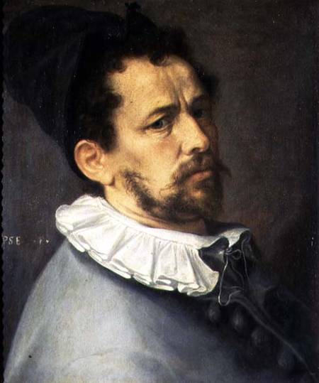 Self portrait à Bartholomäus Spranger