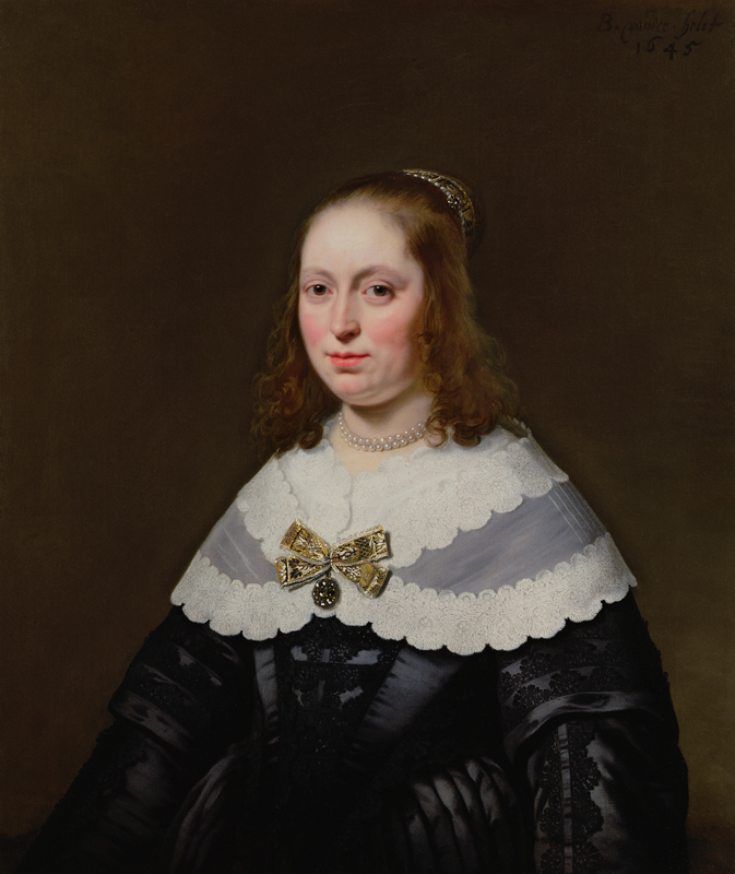 Portrait of Sophia Trip, Wife of Balthasar Coymans à Bartholomeus van der Helst