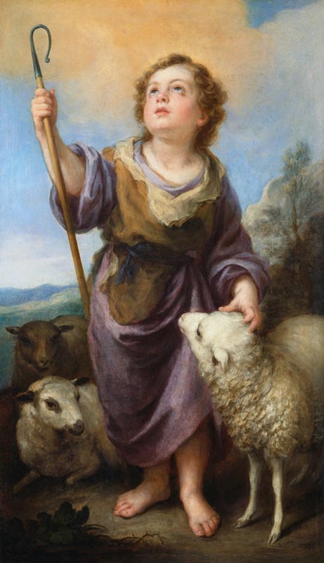 The Good Shepherd à Bartolomé Esteban Perez Murillo