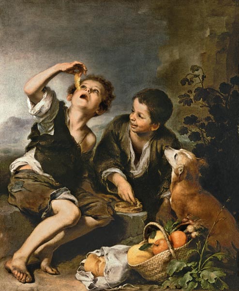 les mangeurs de paté à Bartolomé Esteban Perez Murillo