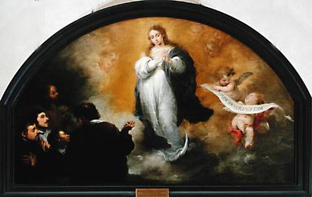 The Apparition of the Virgin à Bartolomé Esteban Perez Murillo
