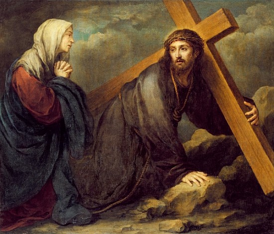 Christ at Calvary à Bartolomé Esteban Perez Murillo