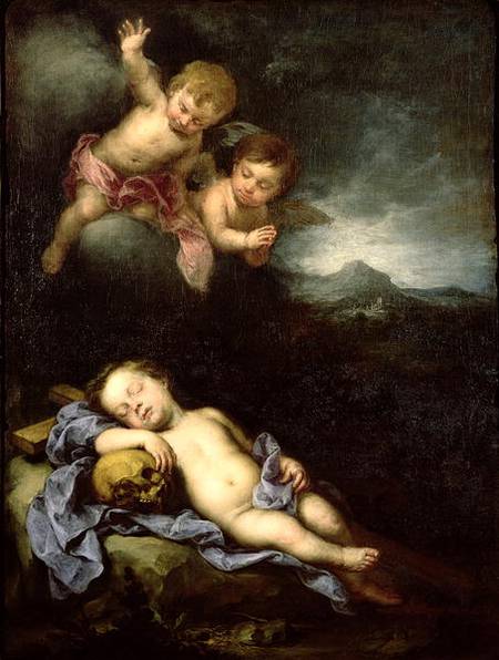 Christ Child with Angels à Bartolomé Esteban Perez Murillo