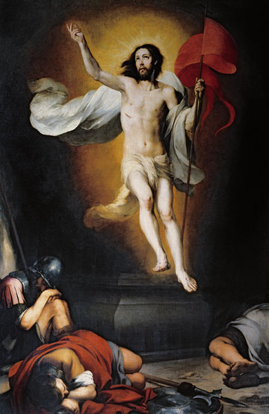 The Resurrection of Christ à Bartolomé Esteban Perez Murillo