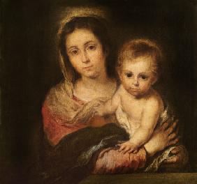 Murillo, Maria mit dem Kind