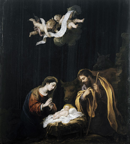 The Nativity à Bartolomé Esteban Perez Murillo