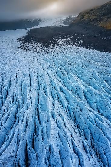 Svínafellsjökull glacier in Iceland II