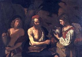 Lot and his daughters