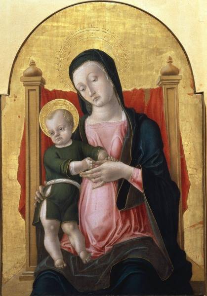Vierge a l''Enfant / Vivarini à Bartolomeo Vivarini