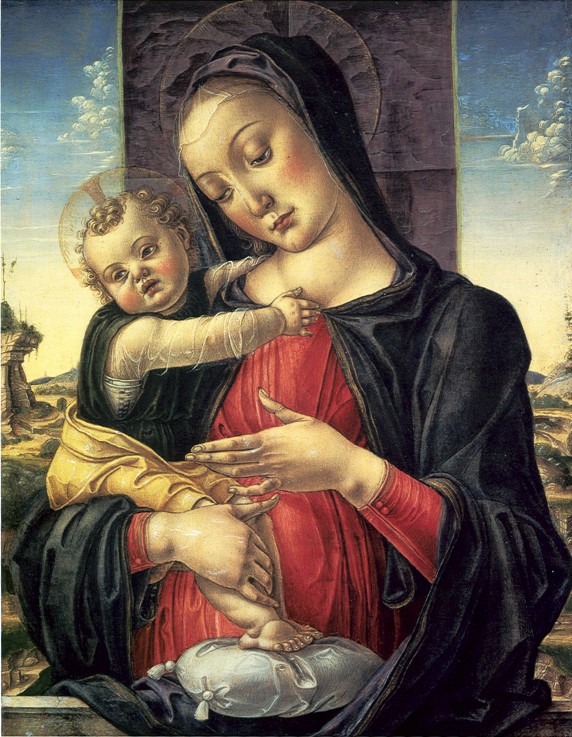 Virgin with Child à Bartolomeo Vivarini