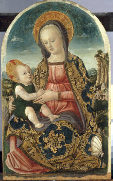  cole de Vivarini/Vierge a l''Enfant à Bartolomeo Vivarini