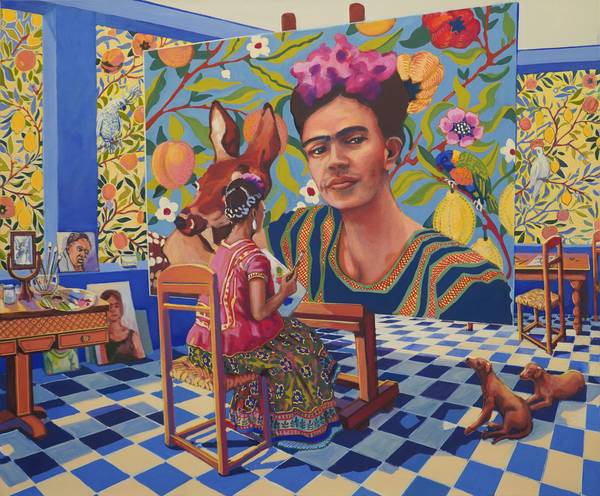 Frida malt Frida à Beate Blankenhorn