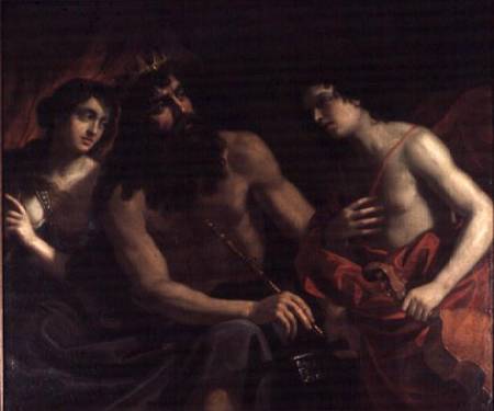 Pluto, Orpheus and Eurydice à Benedetto l'Ancien Gennari