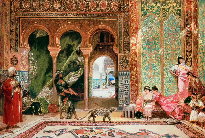 A Royal Palace in Morocco à Benjamin Constant