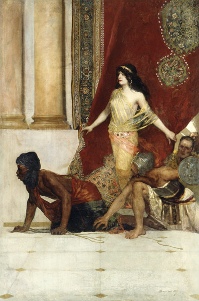 Delilah and the Philistines à Benjamin Constant