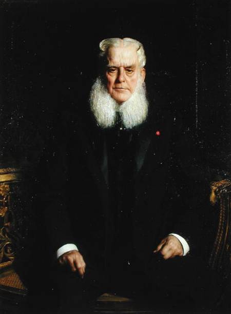 Portrait of Alfred Chauchard (1821-1909) à Benjamin Constant