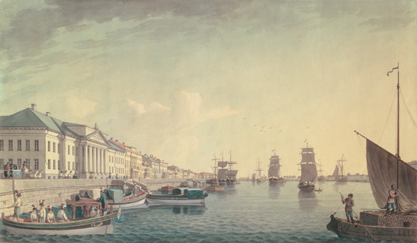 The English Embankment by the Senate à Benjamin Patersen