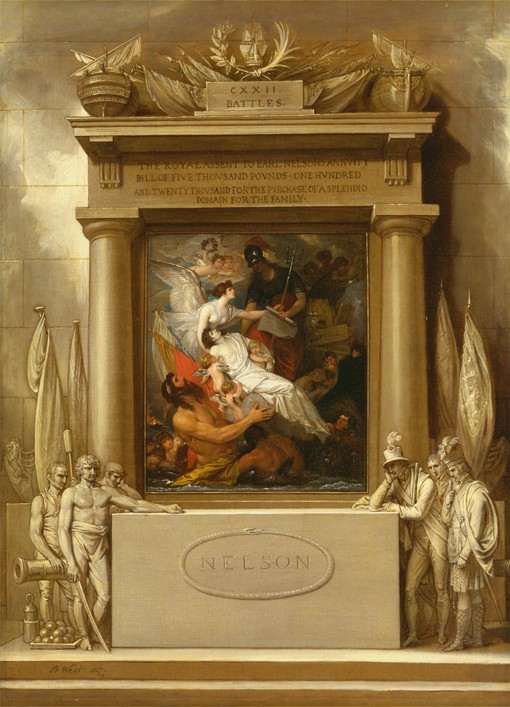 The Apotheosis of Nelson à Benjamin West