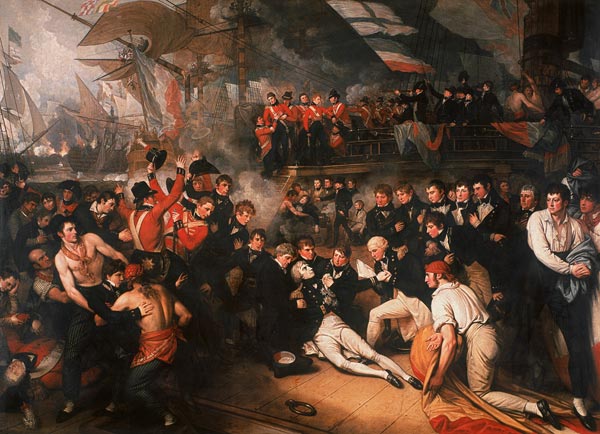 The Death of Nelson à Benjamin West