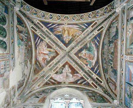 Episodes from the Life of St. Augustine, from the choir ceiling à Benozzo Gozzoli