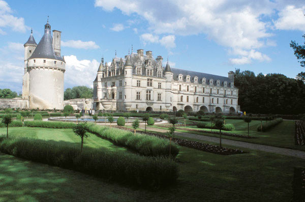 Chenonceau, Garten und Schloss à Bernard  Saint-Genès