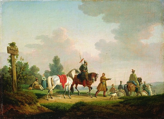 The Partisans in 1812 à Bernard Edouard Swebach