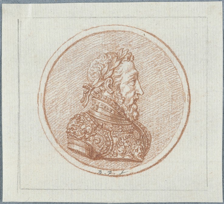 Portrait of King Henry II of France à Bernard Picart