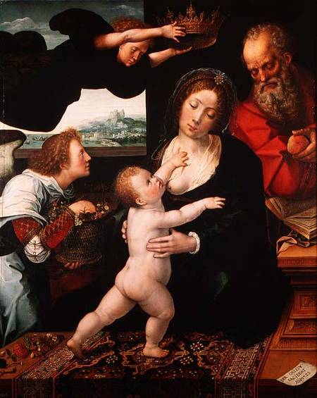 The Holy Family à Bernard van Orley
