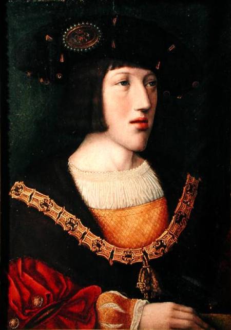 Portrait of Charles V (1500-58), at the age of about sixteen à Bernard van Orley