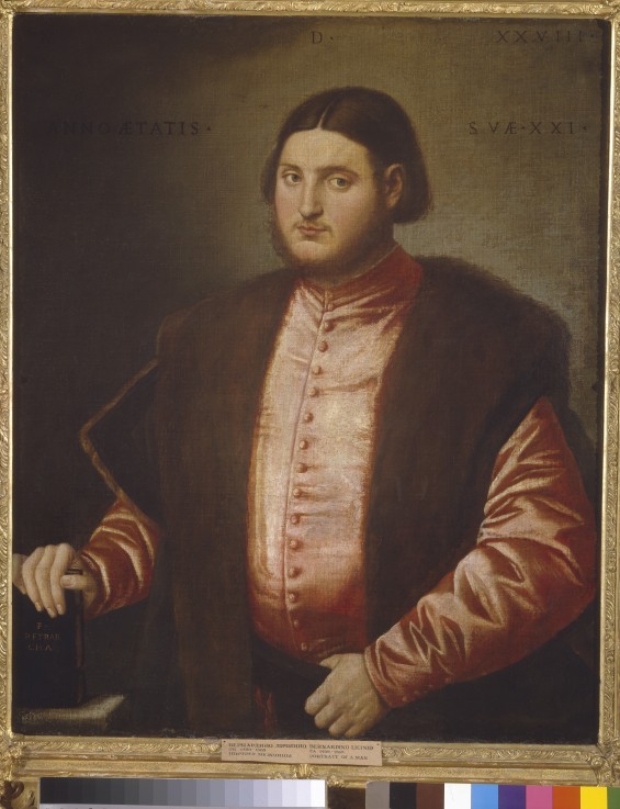 Portrait of a man à Bernardino Licinio