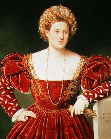 Portrait of a Lady à Bernardino Licinio