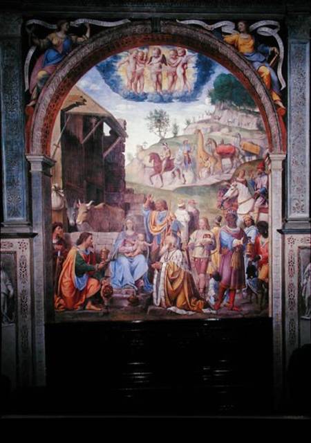 Adoration of the Magi à Bernardino Luini