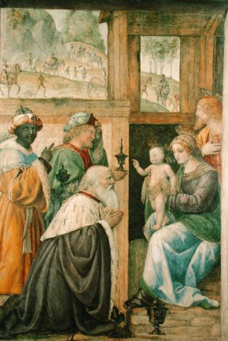 Adoration of the Magi à Bernardino Luini