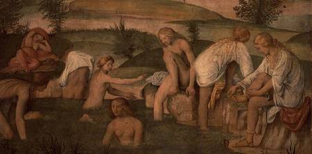 Bath of Psyche à Bernardino Luini