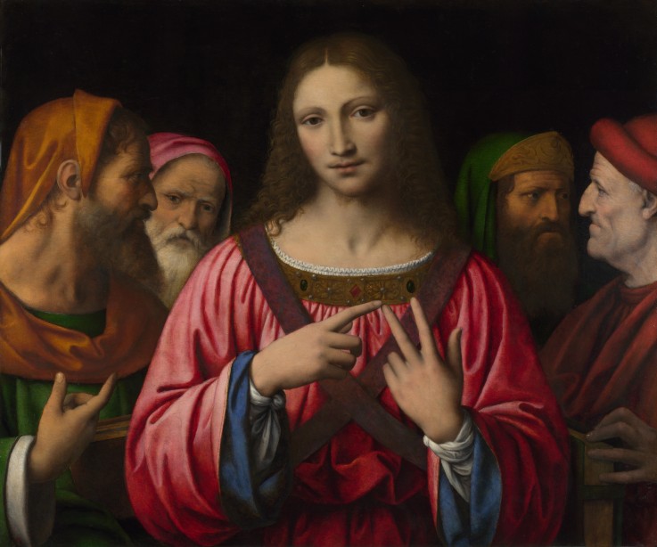 Christ among the Doctors à Bernardino Luini