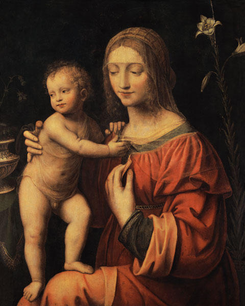 Virgin and Child à Bernardino Luini