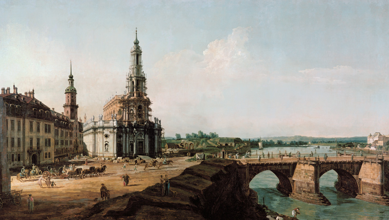 Dresden, Kath.Hofkirche / Bellotto à Bernardo Bellotto