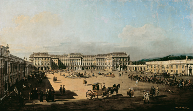 Schloss Schonbrunn à Bernardo Bellotto