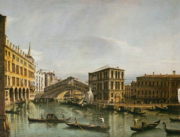 The Grand Canal, Venice à Bernardo Bellotto